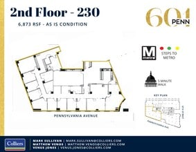 601 Pennsylvania Ave NW, Washington, DC à louer Plan d’étage– Image 1 sur 1