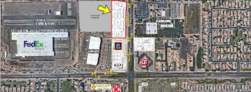 NWC Gilbert Rd & Queen Creek Rd, Chandler, AZ à vendre Photo principale– Image 1 sur 2