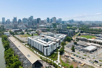 912 2nd Ave N, Nashville, TN - Vue aérienne vue de carte