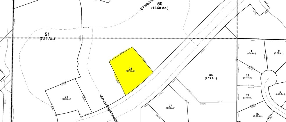 3800 Mansell Rd, Alpharetta, GA à louer - Plan cadastral – Image 2 sur 8