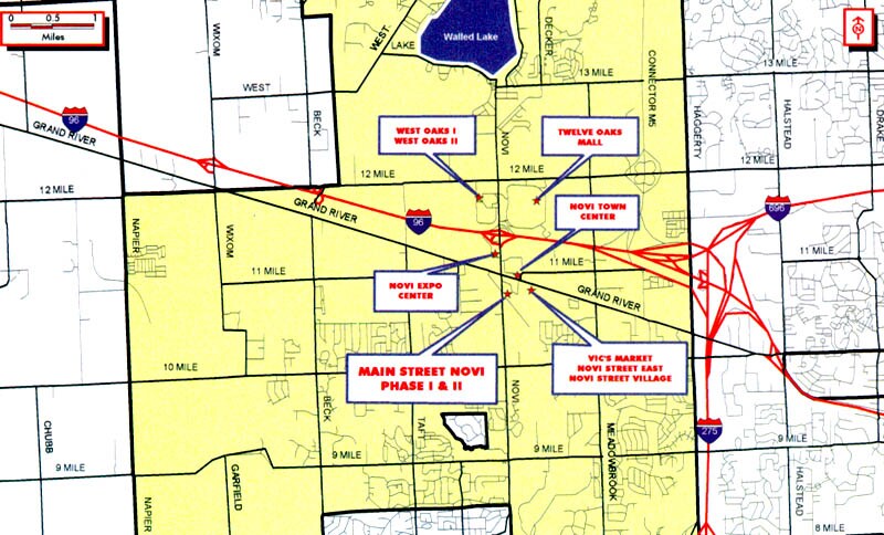 43155 Main St, Novi, MI à louer - Plan de site – Image 2 sur 2