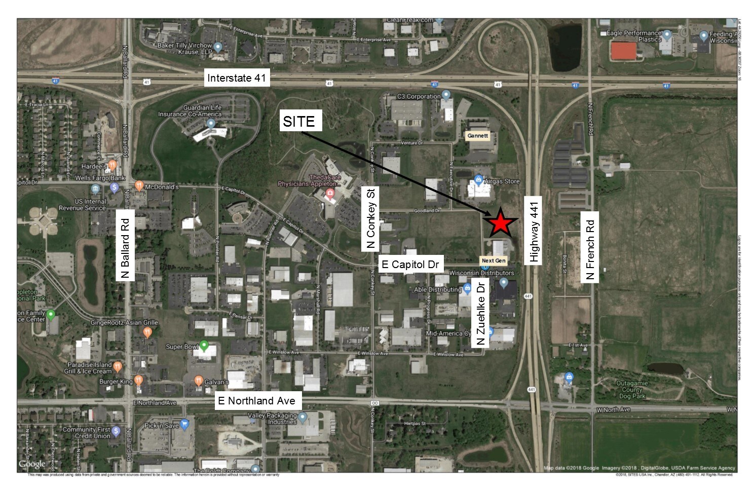 3300 N Zuehlke Dr, Appleton, WI à louer Autre– Image 1 sur 5