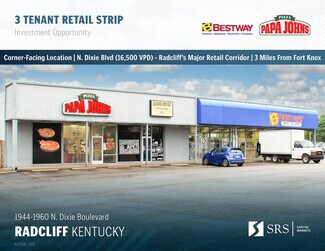 Plus de détails pour 1944-1960 N. Dixie Blvd, Radcliff, KY - Local commercial à vendre