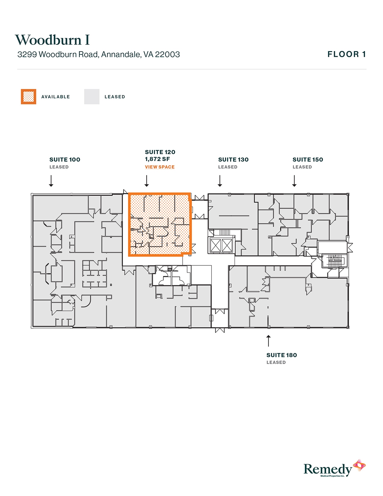 3299 Woodburn Rd, Annandale, VA à louer Plan d’étage– Image 1 sur 1