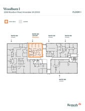 3299 Woodburn Rd, Annandale, VA à louer Plan d’étage– Image 1 sur 1