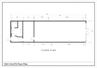 1699-1785 State Highway 273, Anderson, CA à louer Plan d’étage– Image 2 sur 2