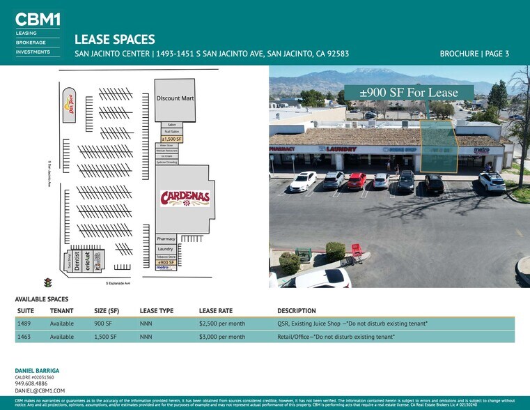 1451-1469 S San Jacinto Ave, San Jacinto, CA à louer - Photo de l’immeuble – Image 3 sur 8
