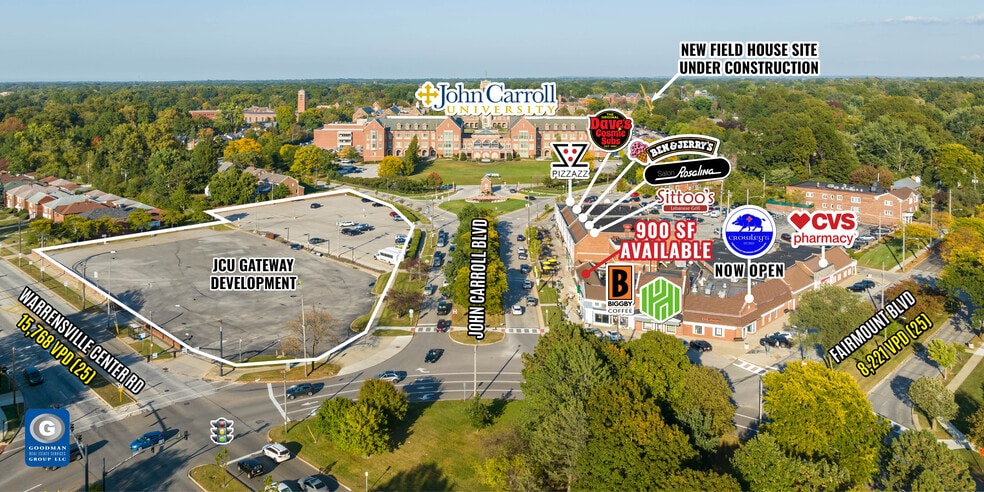 20616-20625 John Carroll Blvd, Shaker Heights, OH à louer - Aérien – Image 1 sur 21