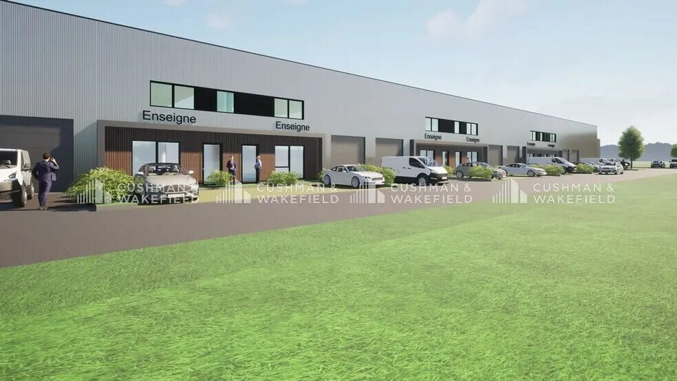 Local d'activités dans Haguenau à vendre - Photo de l’immeuble – Image 3 sur 9