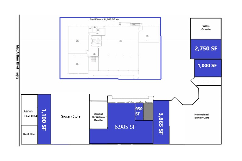 3800-3864 N Macarthur Blvd, Oklahoma City, OK à louer - Plan de site – Image 2 sur 10