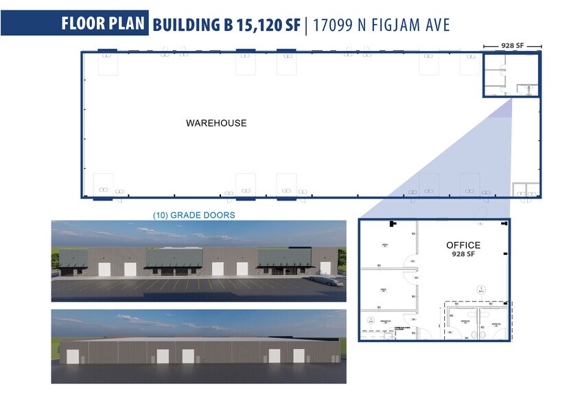 17100 N Figjam Ave, Nampa, ID à louer - Photo de l’immeuble – Image 3 sur 4