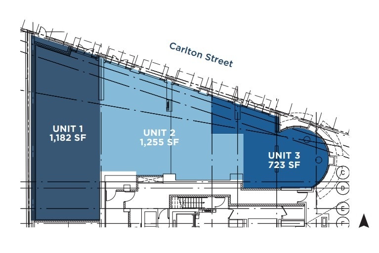 21 Carlton St, Toronto, ON à louer Plan d’étage– Image 1 sur 1