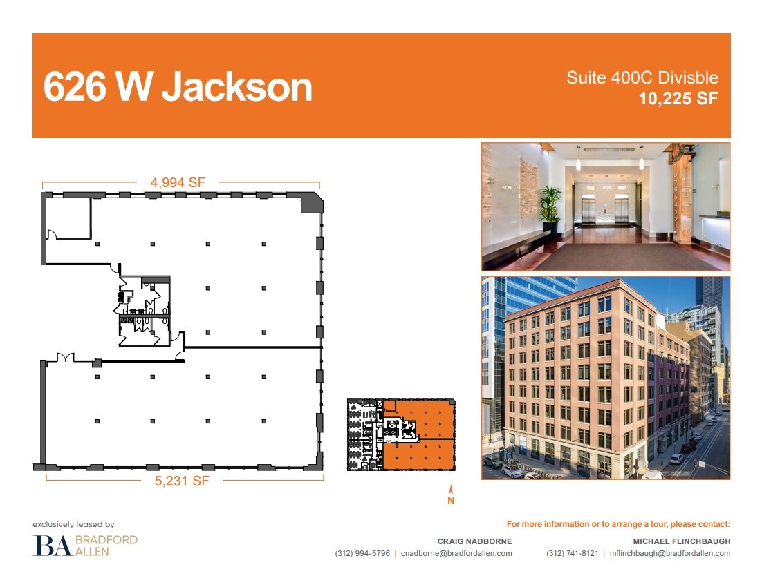626 W Jackson Blvd, Chicago, IL à louer Photo intérieure– Image 1 sur 5