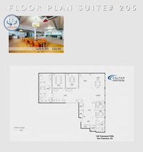 148 Townsend St, San Francisco, CA à louer Plan d’étage– Image 1 sur 1