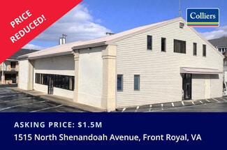 Plus de détails pour 1515 North Shenandoah Ave, Front Royal, VA - Local commercial à vendre