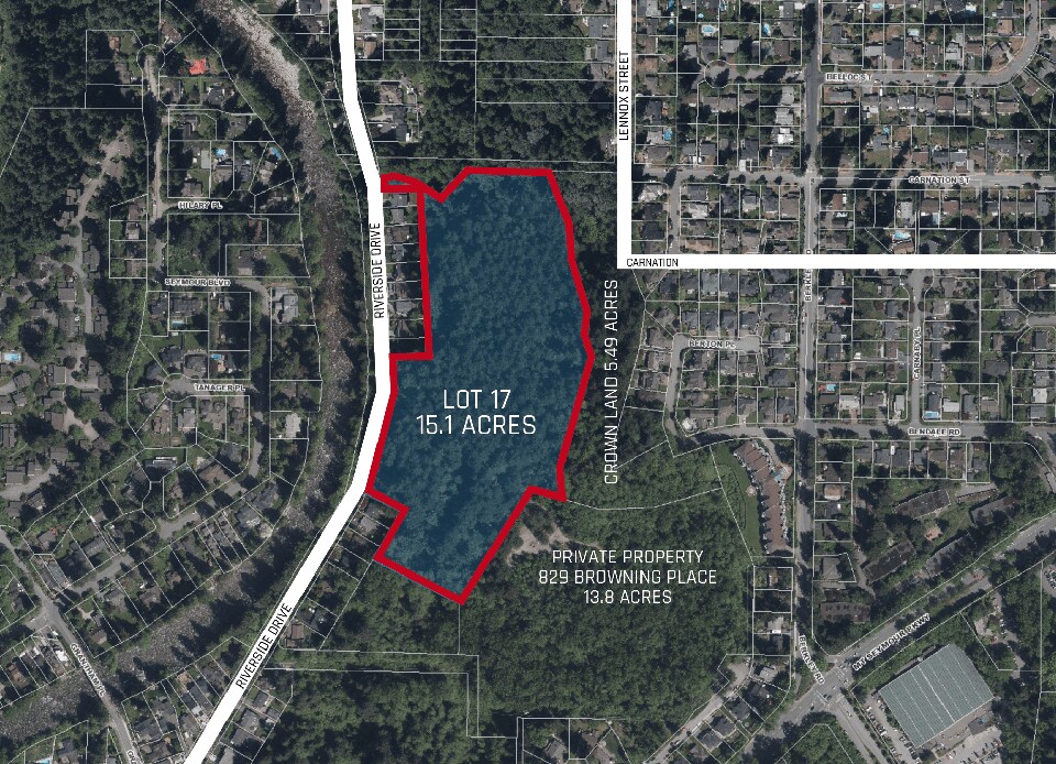 1050 Riverside Dr, North Vancouver, BC à vendre Aérien– Image 1 sur 6