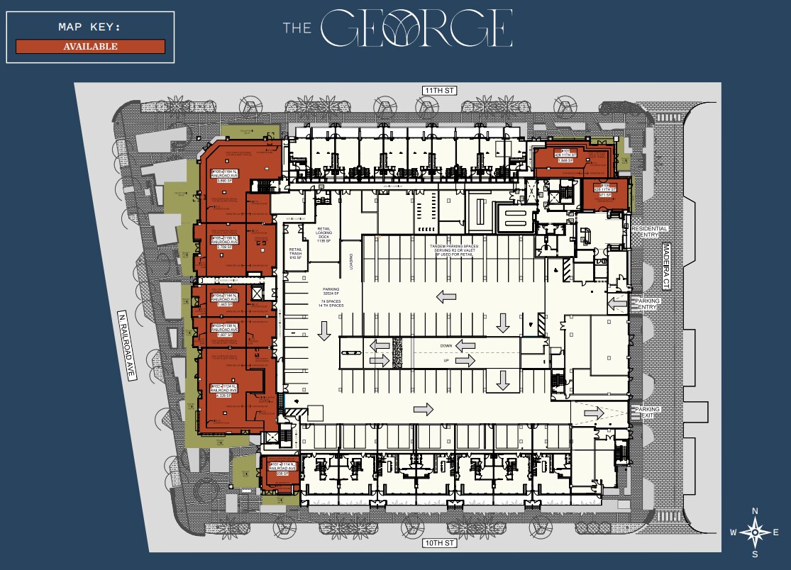 885 N Railroad Ave, West Palm Beach, FL à louer Plan de site– Image 1 sur 2