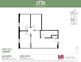 2720 S River Rd, Des Plaines, IL à louer Plan d’étage– Image 1 sur 1