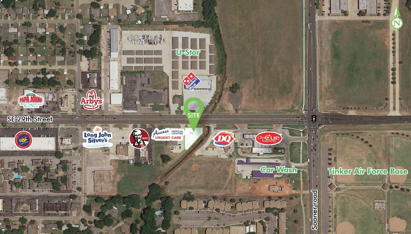 SE 29th Street & S Sooner Rd, Del City, OK à vendre Photo de l’immeuble– Image 1 sur 2