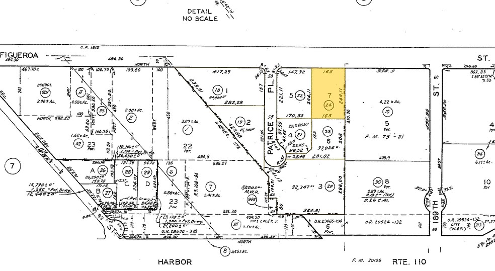 550 Patrice Pl, Gardena, CA à louer - Plan cadastral – Image 3 sur 11