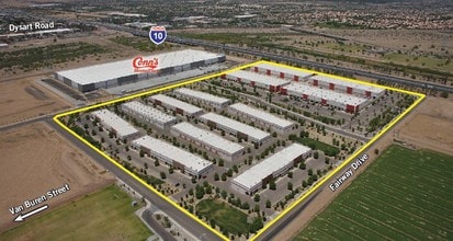 1250 N Fairway Dr, Avondale, AZ - Vue aérienne vue de carte - Image1
