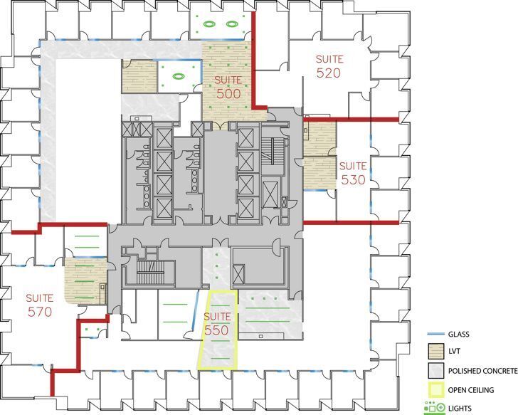 5 Park Plaza, Irvine, CA à louer Plan d’étage– Image 1 sur 1