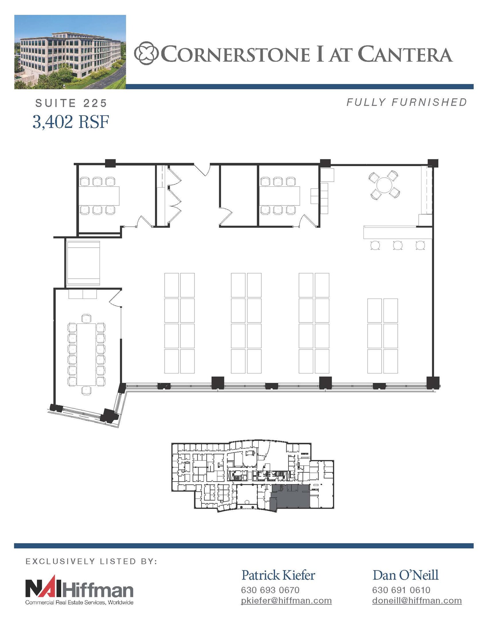 4320 Winfield Rd, Warrenville, IL à louer Plan d’étage– Image 1 sur 1