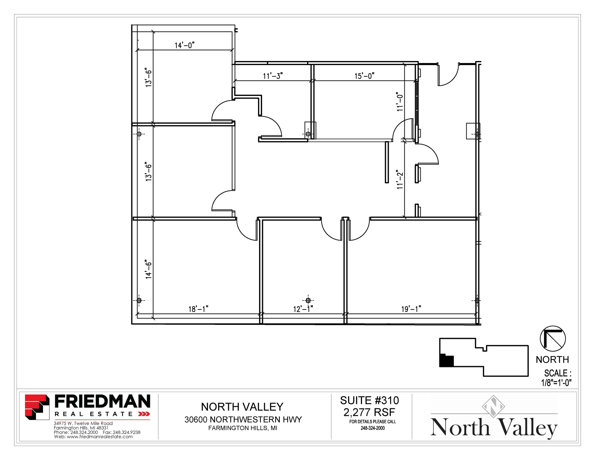 30500 Northwestern Hwy, Farmington Hills, MI à louer Plan d’étage– Image 1 sur 2