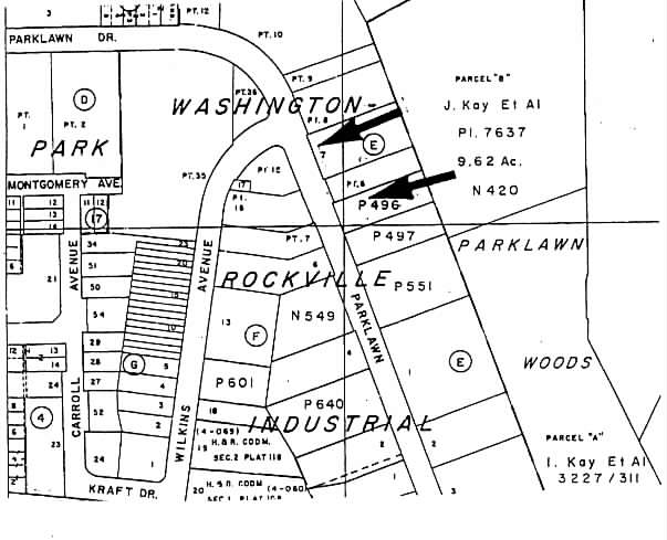 12345 Parklawn Dr, Rockville, MD à louer - Plan cadastral – Image 2 sur 11