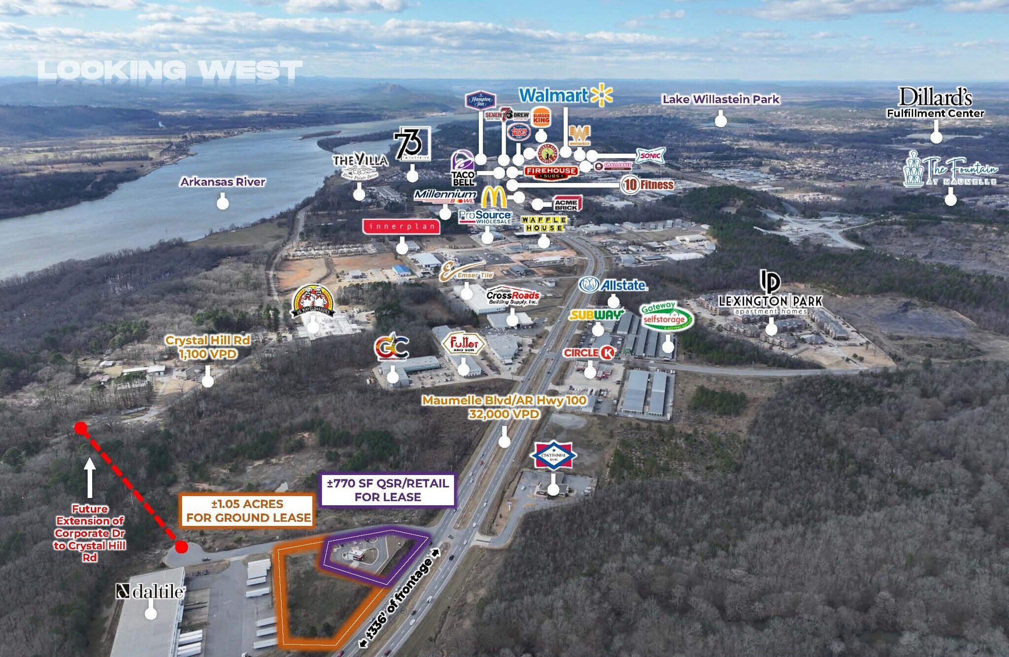 9700 Maumelle Blvd, North Little Rock, AR à louer Photo principale– Image 1 sur 9