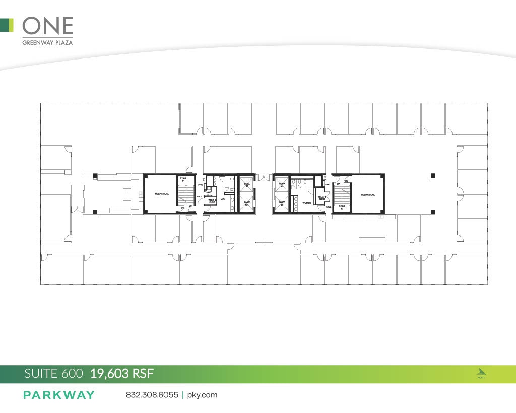 1 Greenway Plz, Houston, TX à louer Plan d’étage– Image 1 sur 1