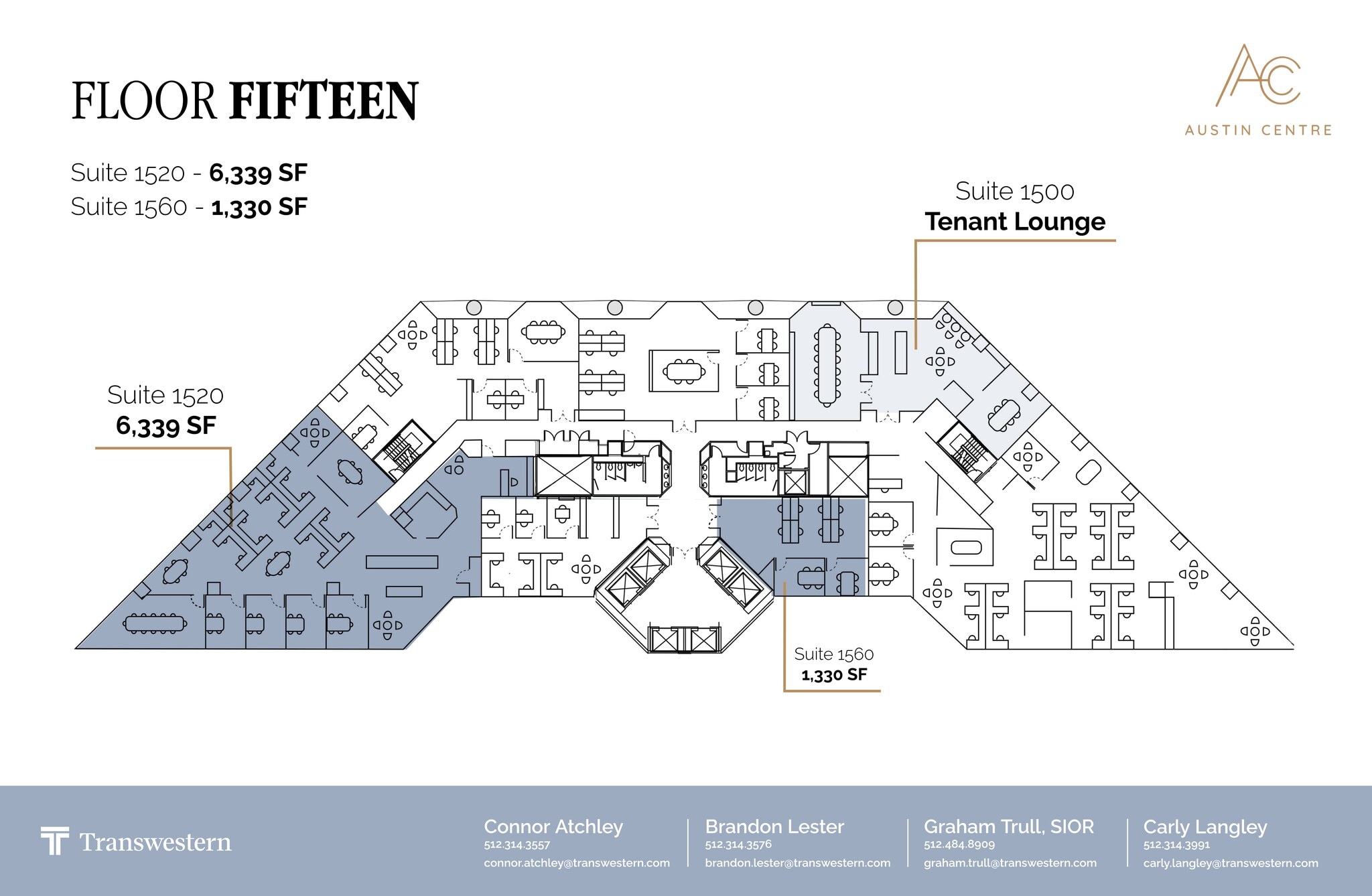 701 Brazos St, Austin, TX à louer Plan de site– Image 1 sur 1
