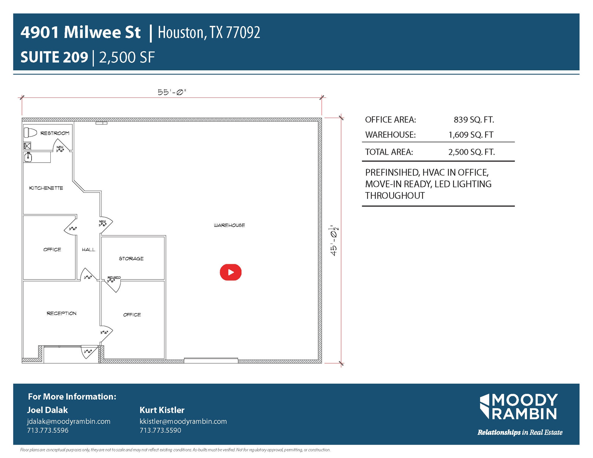 4901 Milwee St, Houston, TX à louer Photo intérieure– Image 1 sur 7
