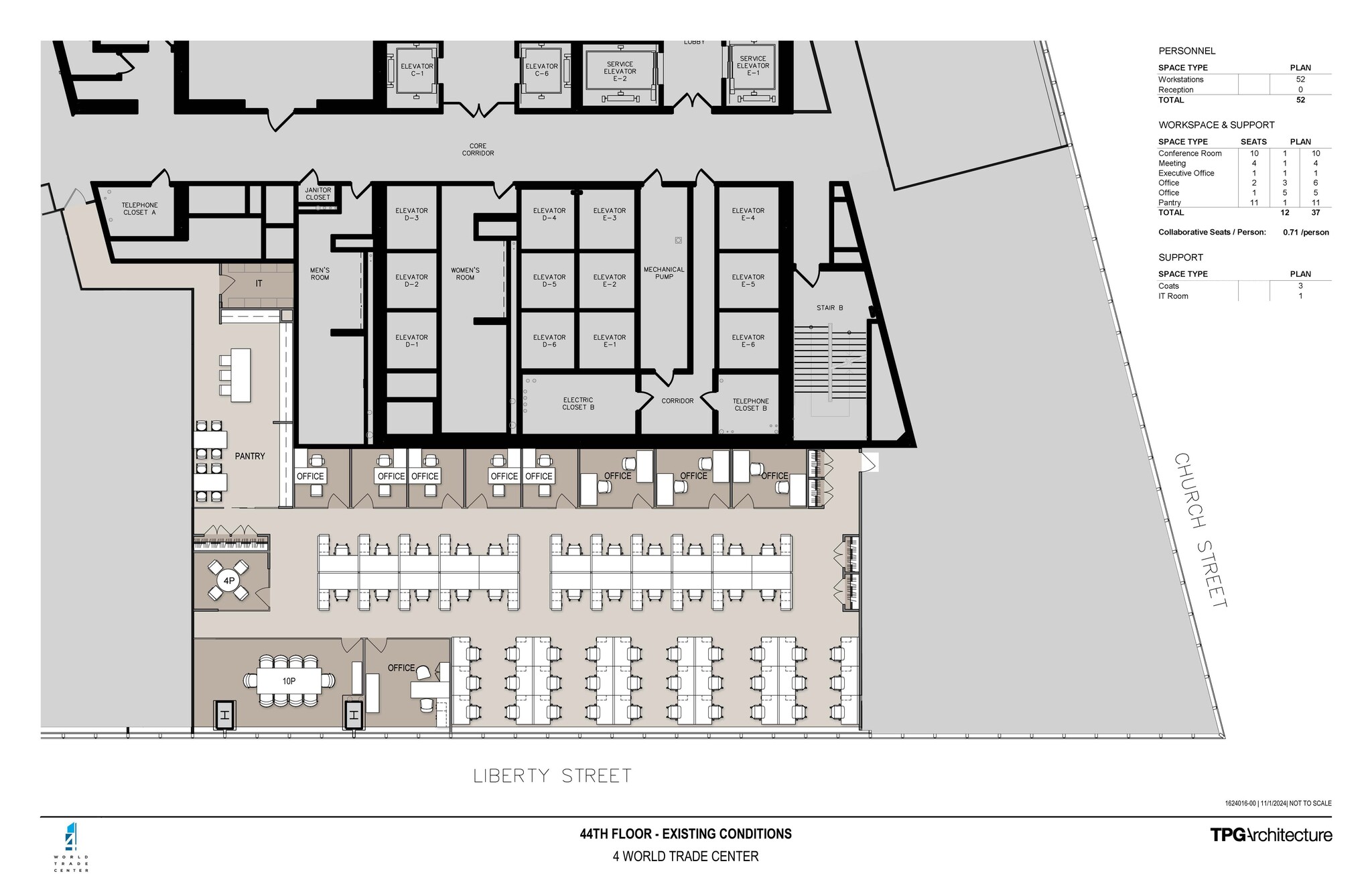 4 World Trade Center, New York, NY à louer Plan d’étage– Image 1 sur 2