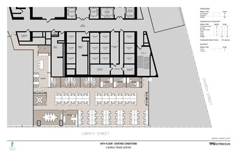 4 World Trade Center, New York, NY à louer Plan d’étage– Image 1 sur 2