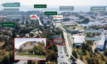 741 Admirals Rd, Victoria, BC - VUE AÉRIENNE  vue de carte