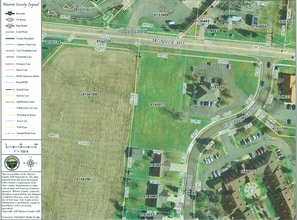 Monroe Rd, Lebanon, OH - VUE AÉRIENNE vue de carte