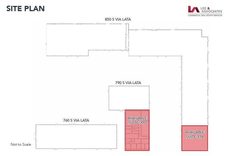 850 Via Lata, Colton, CA à louer Plan de site– Image 1 sur 1