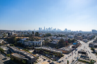 240 N Virgil Ave, Los Angeles, CA - VUE AÉRIENNE  vue de carte