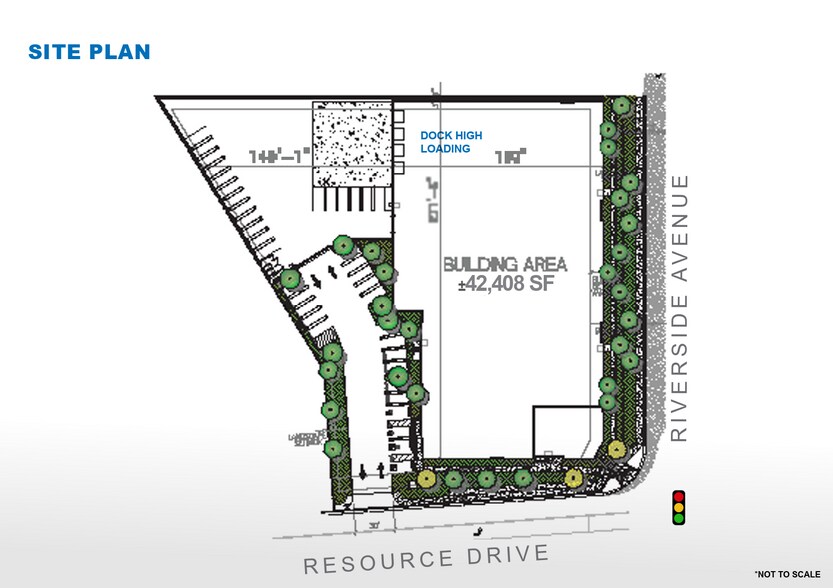 100 W Resource Dr, Rialto, CA à vendre - Plan de site – Image 2 sur 2