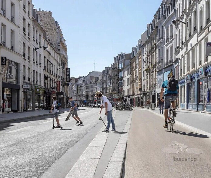 Local commercial dans Paris à louer - Photo de l’immeuble – Image 3 sur 3