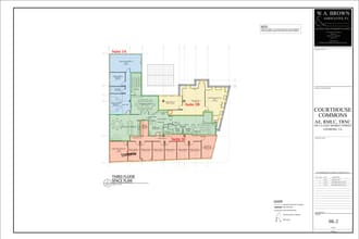 111-113 E Market St, Leesburg, VA à louer Plan d’étage– Image 1 sur 8