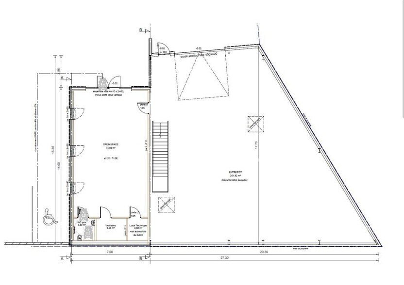 Terrain dans Noyal Pontivy à vendre - Plan d’étage – Image 2 sur 3
