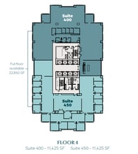951 E Byrd St, Richmond, VA à louer Plan d’étage– Image 1 sur 1