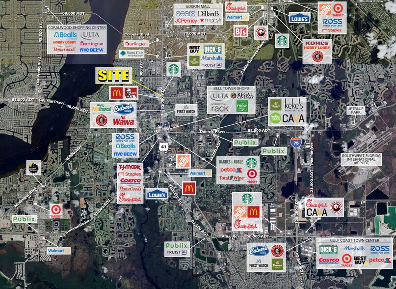 12126 S Cleveland Ave, Fort Myers, FL à louer - Photo de l’immeuble – Image 2 sur 4