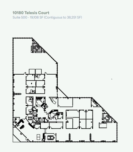 10188 Telesis Ct, San Diego, CA à louer Plan d’étage– Image 1 sur 1