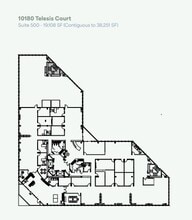 10188 Telesis Ct, San Diego, CA à louer Plan d’étage– Image 1 sur 1