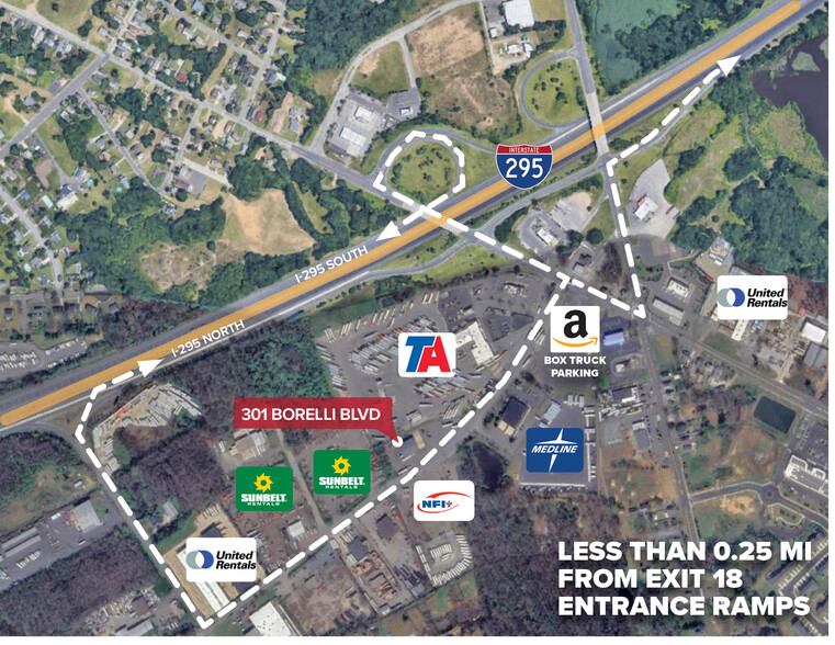 301 Borrelli Blvd, Paulsboro, NJ à louer - Aérien – Image 2 sur 2