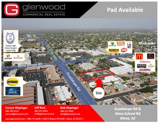 Plus de détails pour 1118 W Guadalupe Rd, Mesa, AZ - Terrain à vendre