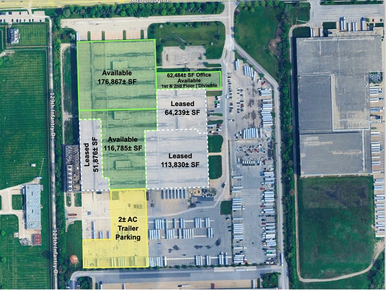 2700 McDonough Rd, Joliet, IL à louer - Aérien – Image 2 sur 23